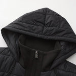 MXM 1/2 QUILTED JACKET IN BLACK - Emporio