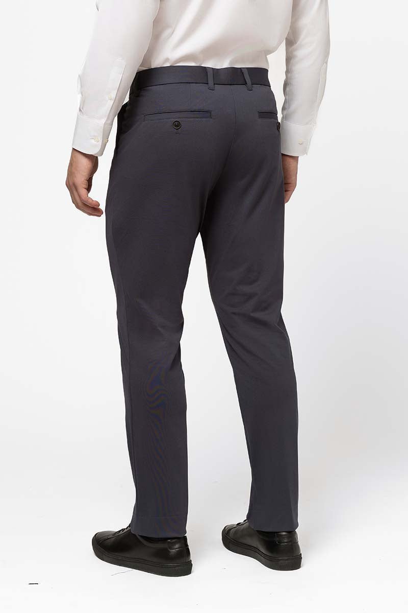 MXM 5 POCKET STRETCH PANT IN GREY - Emporio