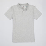 OLIVER 3 BUTTON POLO IN GREY - Emporio