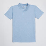 OLIVER 3 BUTTON POLO IN LAKE BLUE - Emporio