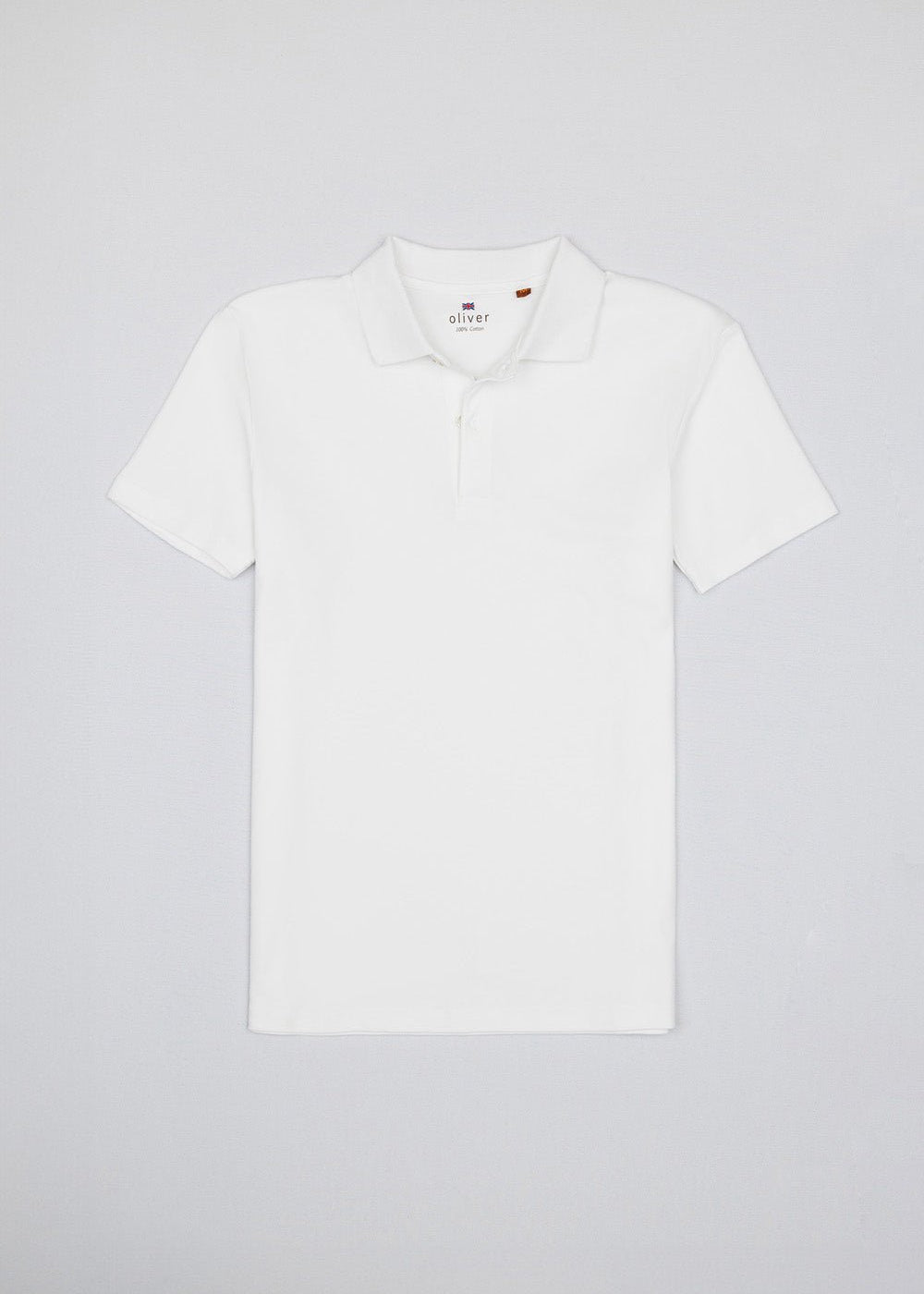 OLIVER 3 BUTTON POLO IN WHITE - Emporio