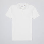 OLIVER 3 BUTTON POLO IN WHITE - Emporio