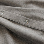 OLIVER FULL BUTTON POLO IN GREY - Emporio