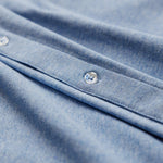 OLIVER FULL BUTTON POLO IN LAKE BLUE - Emporio