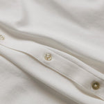 OLIVER FULL BUTTON POLO IN WHITE - Emporio