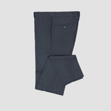 SLIM FIT ALLESSO WOOL DRESS PANT IN CHARCOAL GREY - Emporio