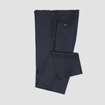 SLIM FIT ALLESSO WOOL DRESS PANT IN NAVY - Emporio