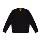 TEXTURED COTTON CREW IN BLACK - Emporio
