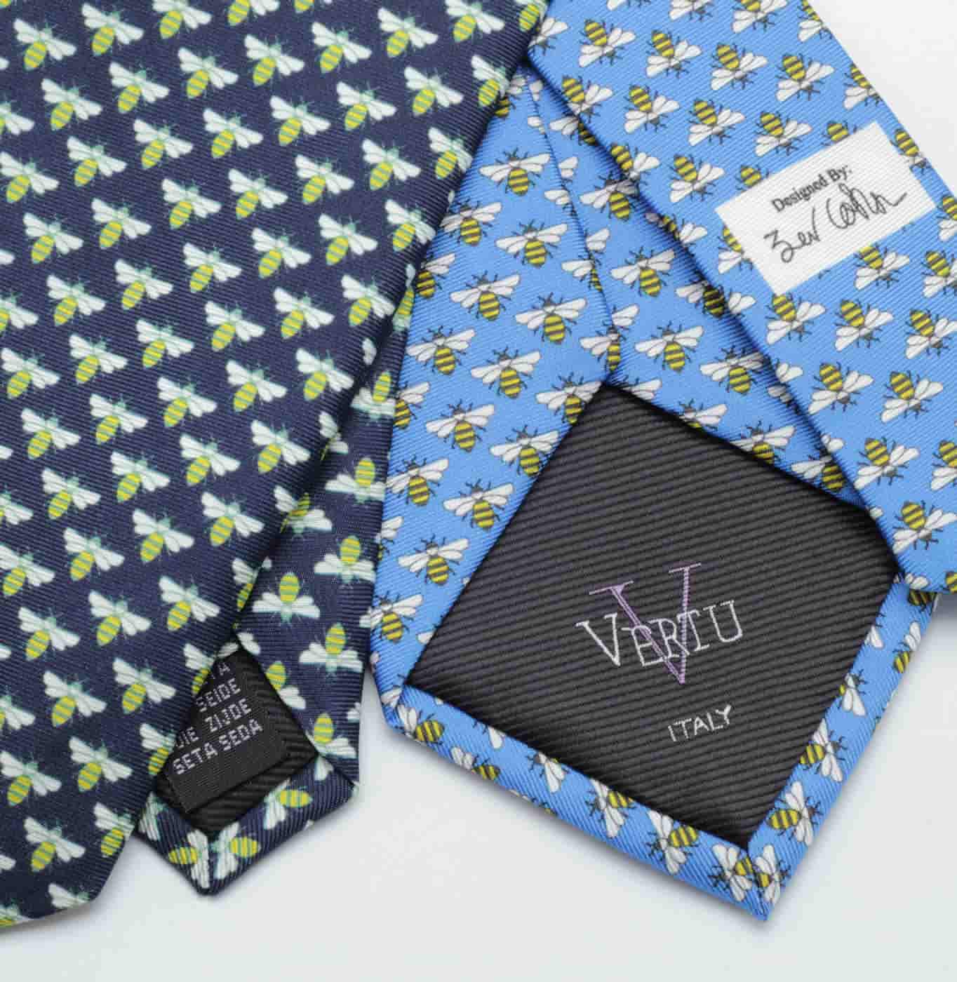 VERTU SILK TIE DESIGNED BY ZEV - Emporio