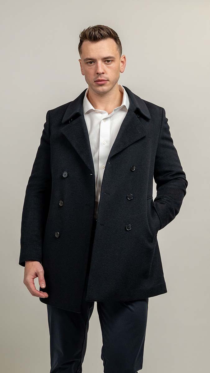 H&H Double Breasted Coat - Emporio