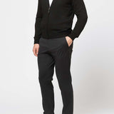 Raffaello Full Zip Sweater-Black - Emporio