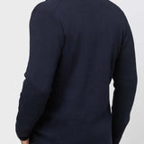 Richard Del Tor single-breasted sweater blazer-Navy - Emporio